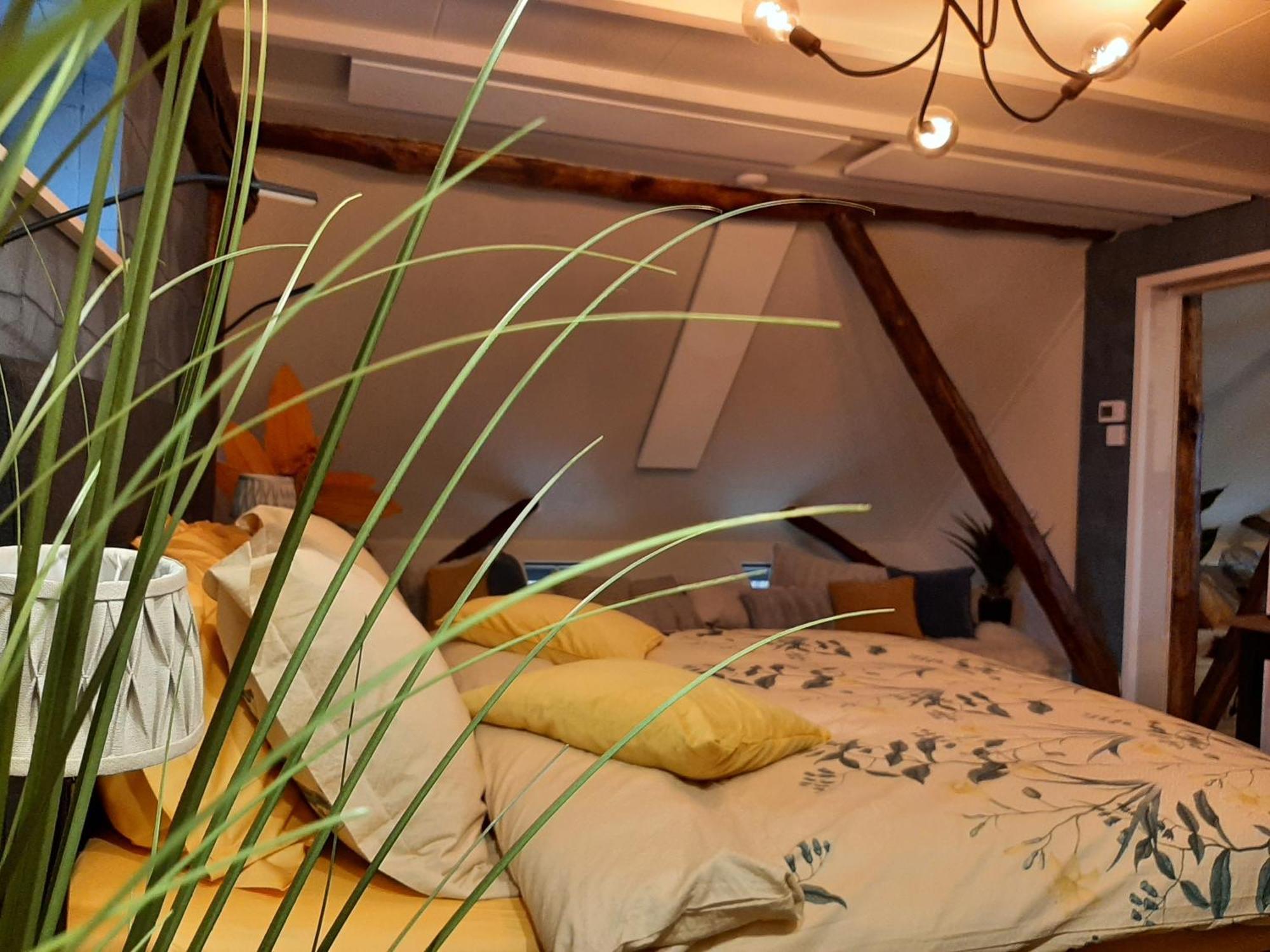 Loft De Hooizolder Met Sauna Bij Te Boeken Gees Bagian luar foto