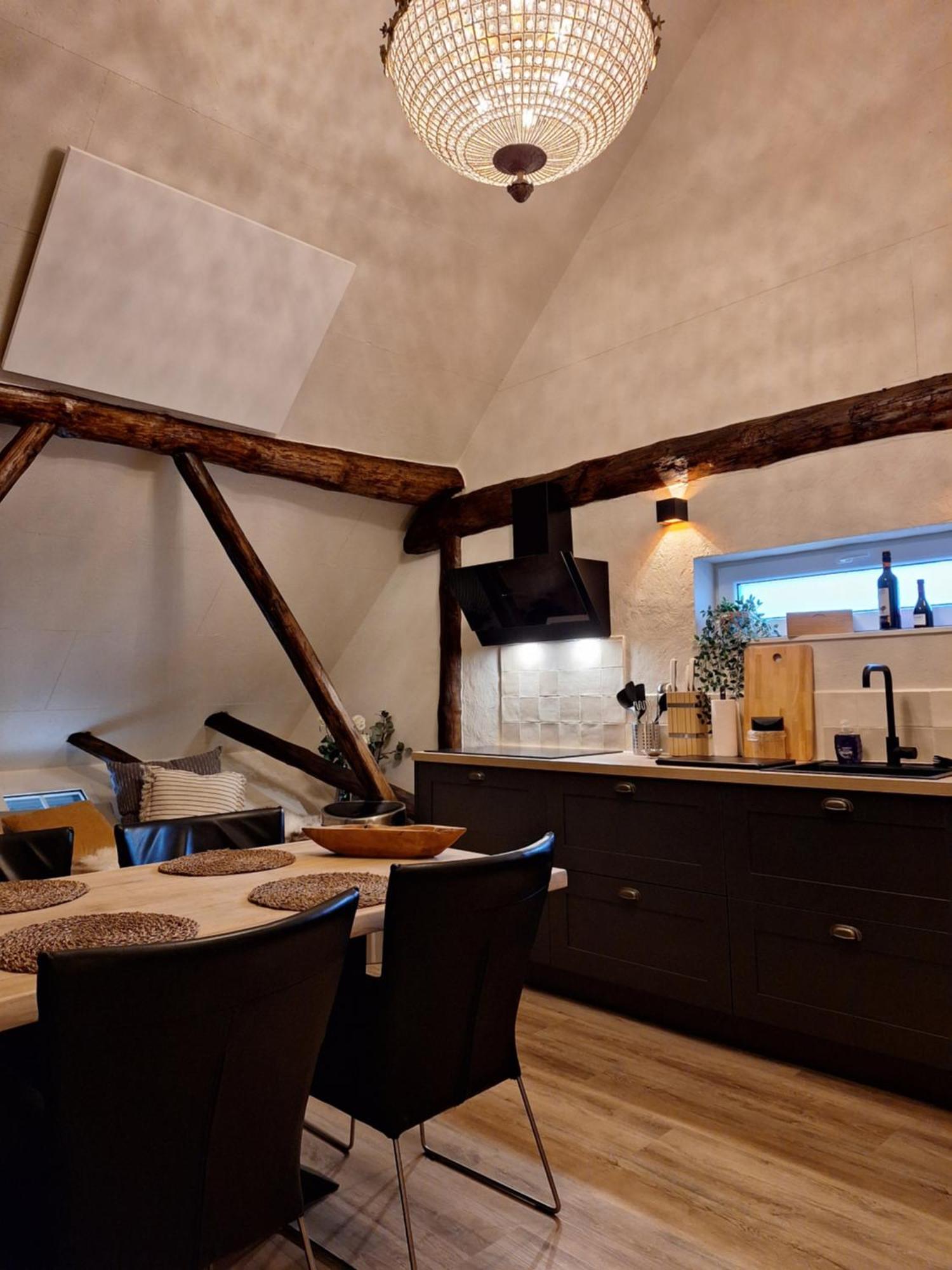 Loft De Hooizolder Met Sauna Bij Te Boeken Gees Bagian luar foto